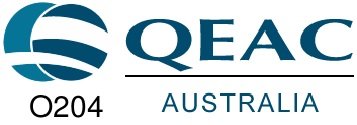 QEAC Australia badge, number O204